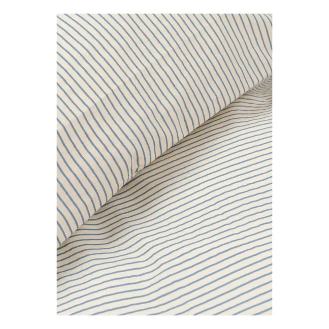 Parure de lit Stripes | Bleu