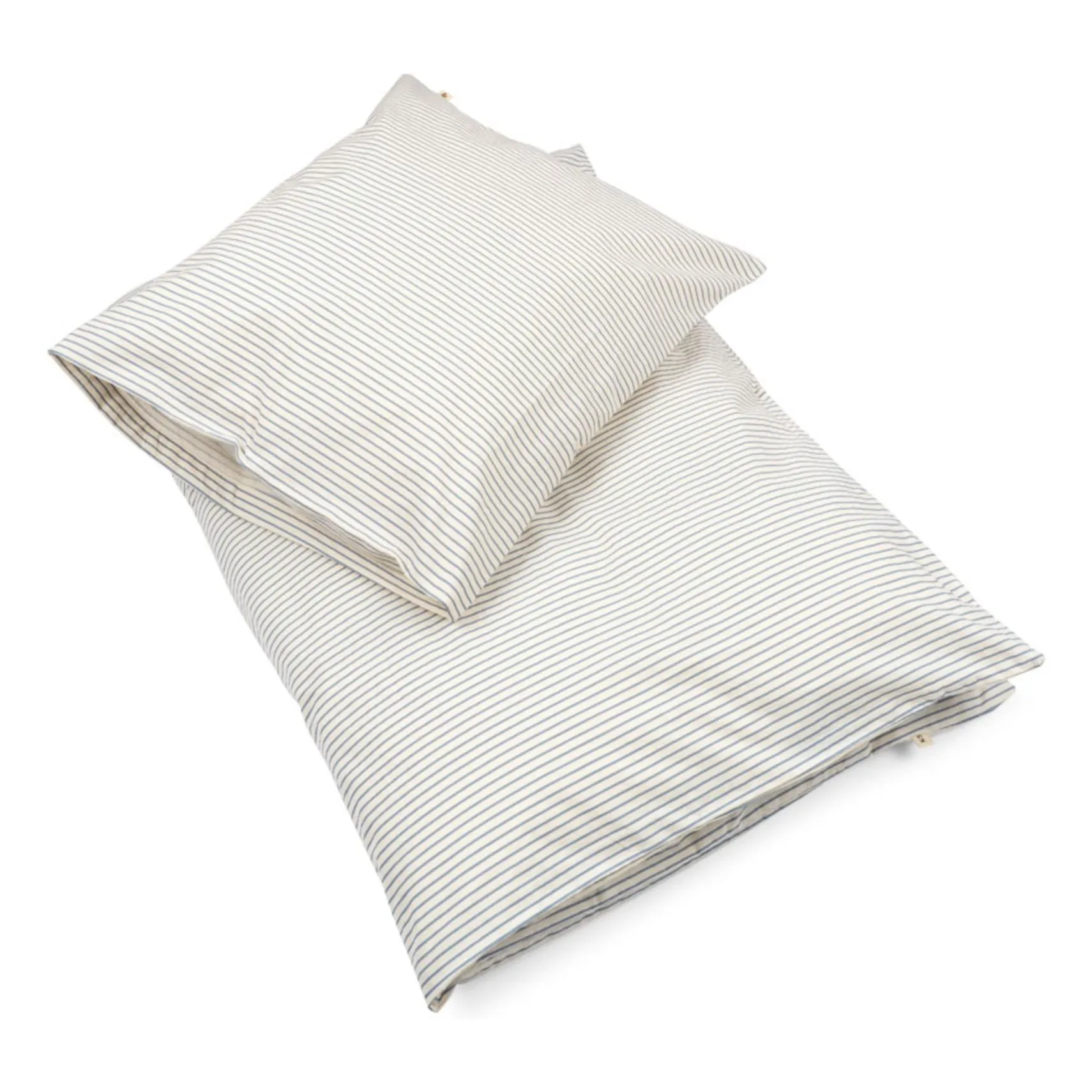 Konges Sløjd Blue Stripes Bed Linen Set