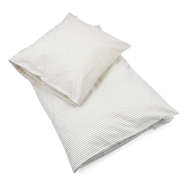 Parure de lit Stripes | Bleu