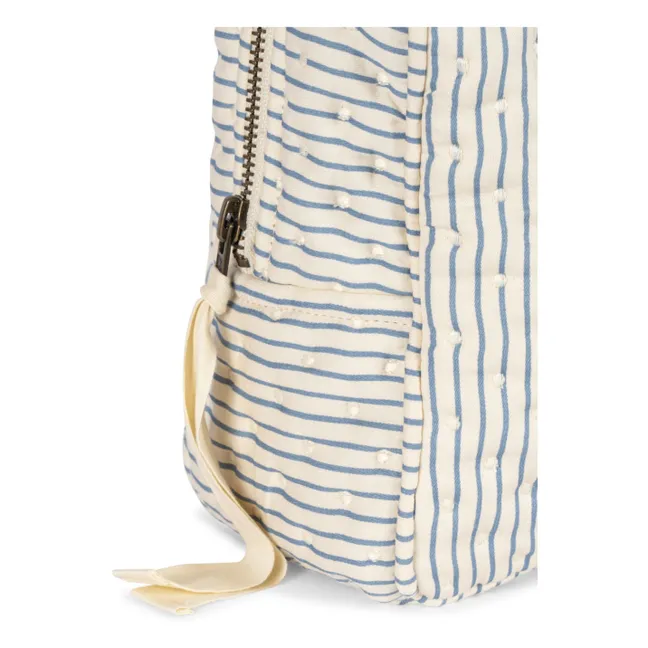 Grande trousse de toilette Stripes | Bleu