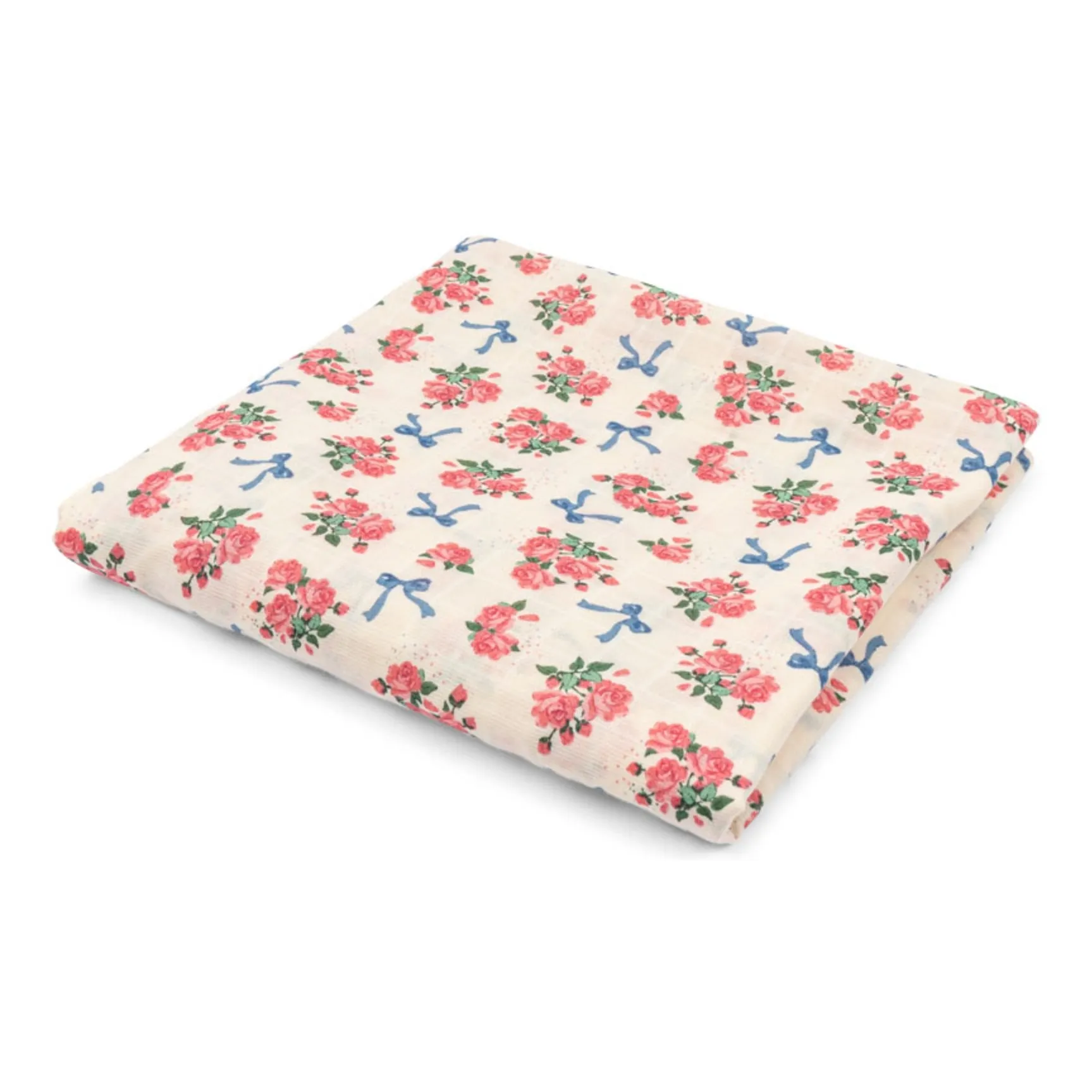 Konges Sløjd Pink Bella Rosita Organic Cotton Swaddling Diaper