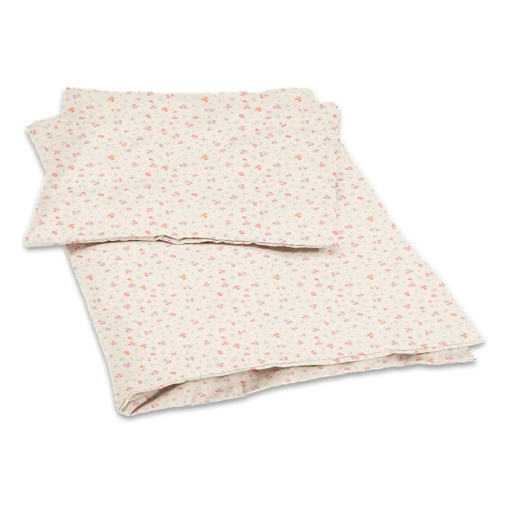 Konges Sløjd Pink Bella Nonoka Bed Linen Set In Organic Cotton