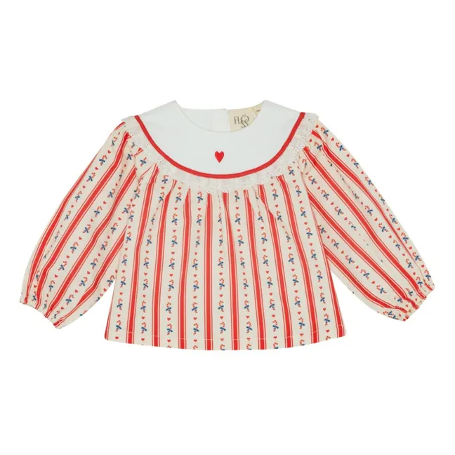 Blouse Noelle | Blanc