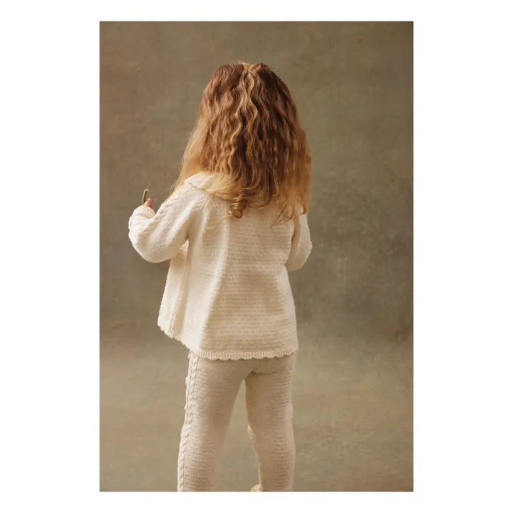 Pull Col Volants Elvina | Crème- Image produit n°3