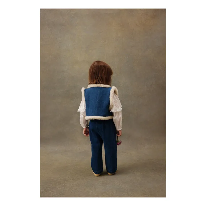 Jean Droit Flofia | Bleu- Image produit n°3