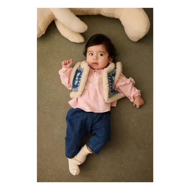 Jean Droit Flofia | Bleu- Image produit n°7