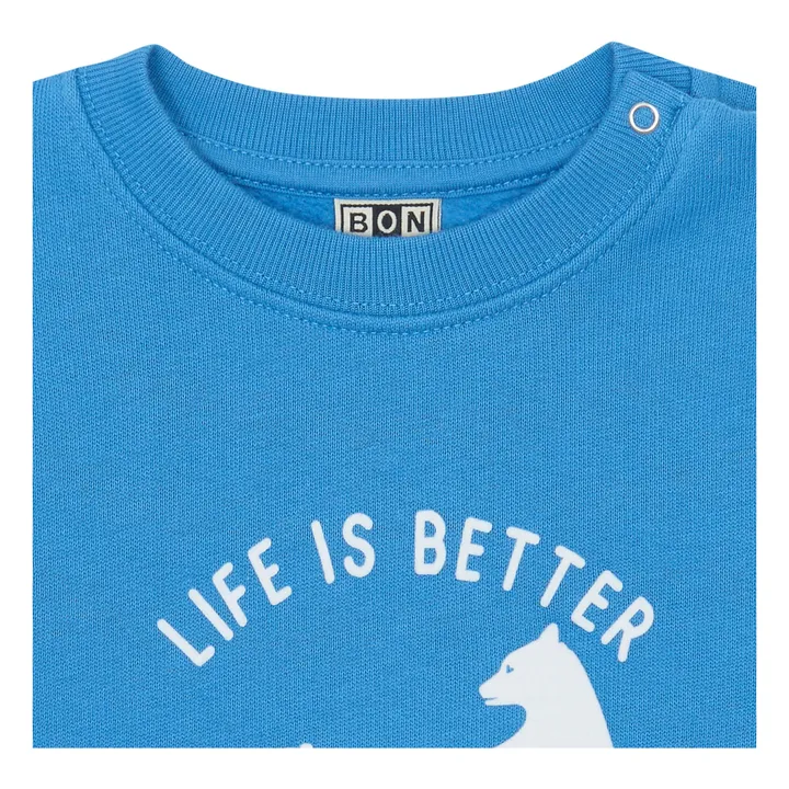 Sweat Life | Bleu- Image produit n°2