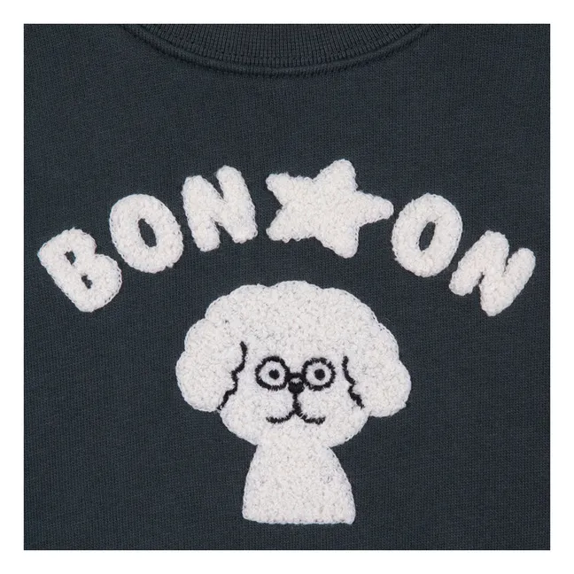 Ensemble Sweat et Legging Poodle | Gris anthracite
