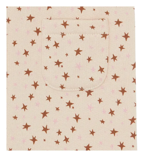 Star jumpsuit | Ecru