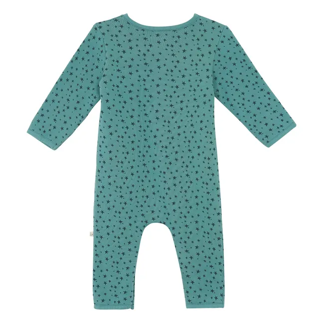 Star jumpsuit | Peacock blue
