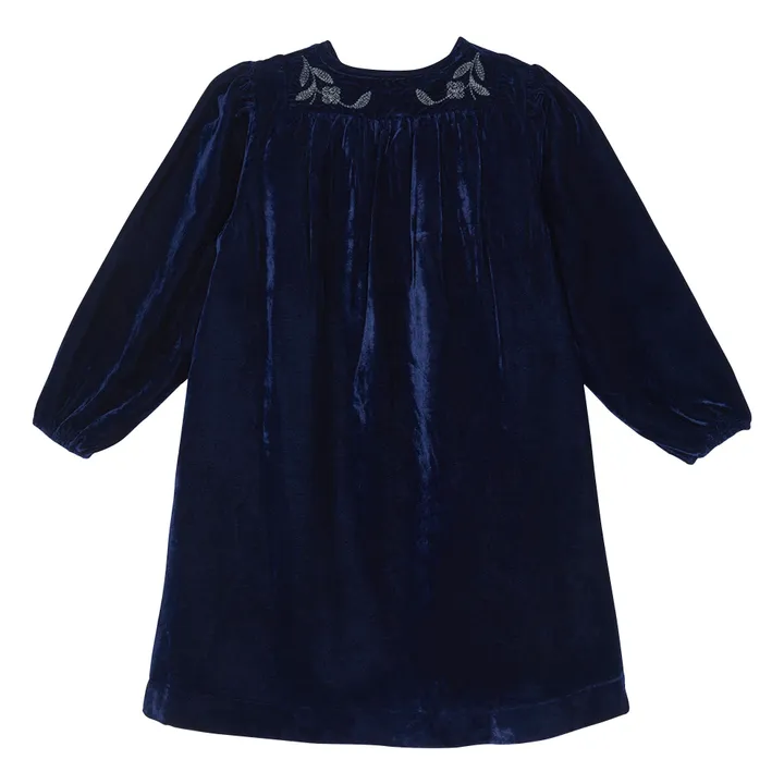 Robe Daisy | Bleu marine- Image produit n°5