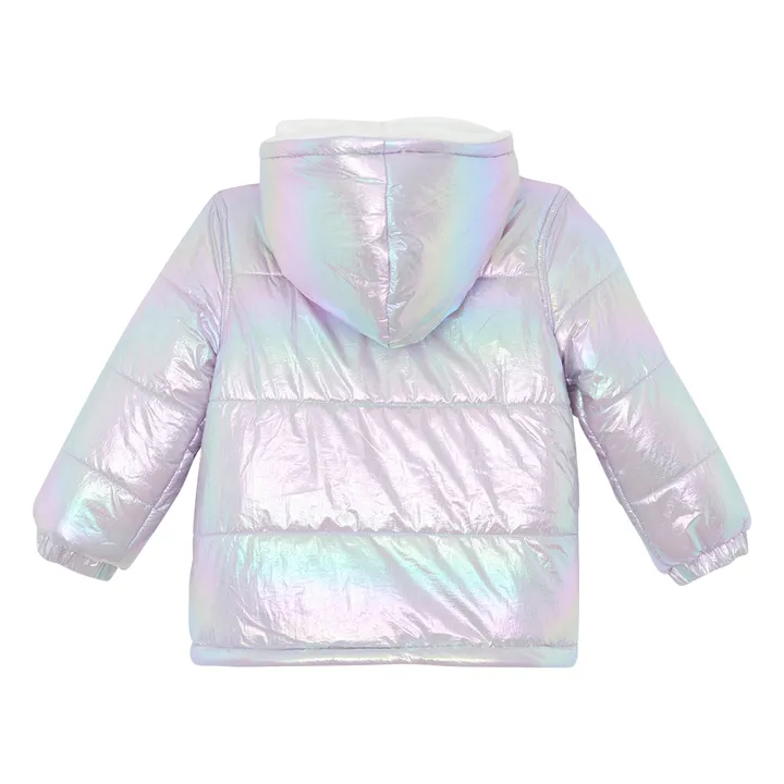 Chaqueta de plumón reversible Moove | Blanco- Imagen del producto n°12