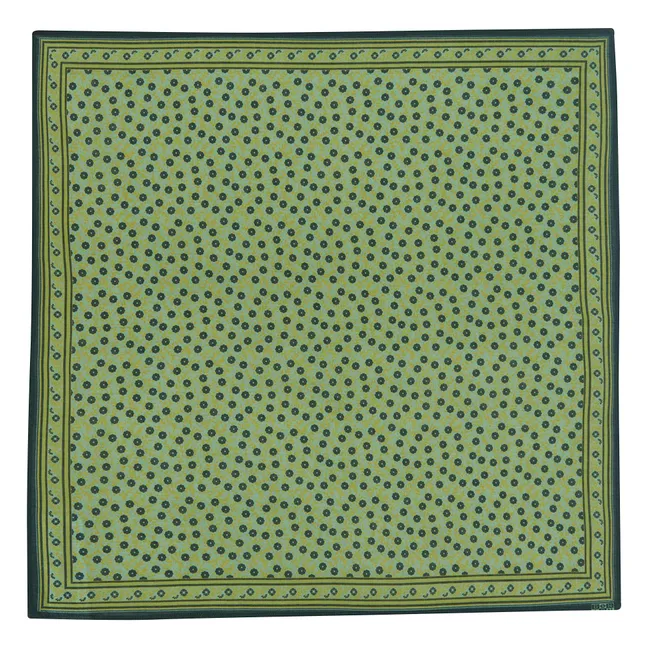Bufanda Fleurie | Verde Oscuro