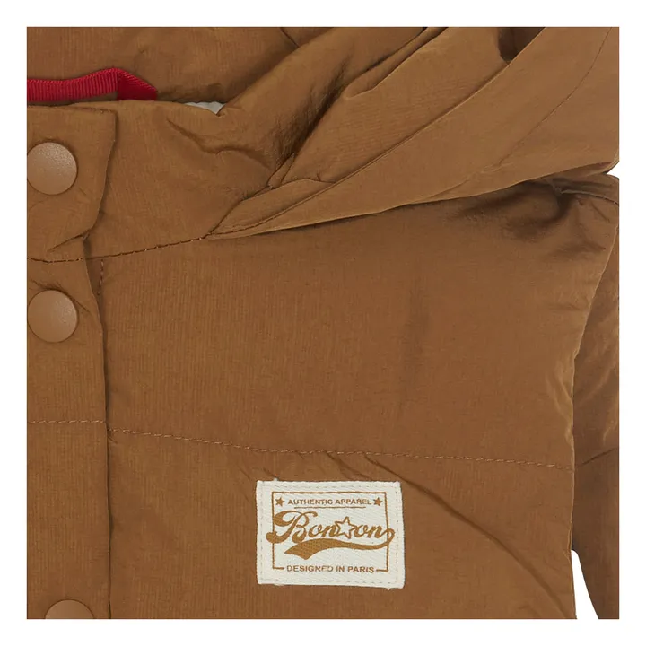 Manchester Sleeveless Down Jacket | Camel- Product image n°8