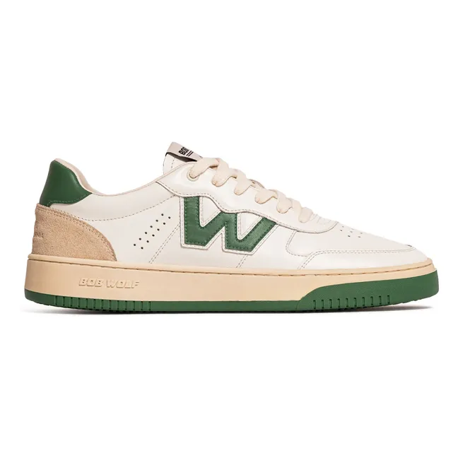 Legacy Leather and Suede Sneakers | Green