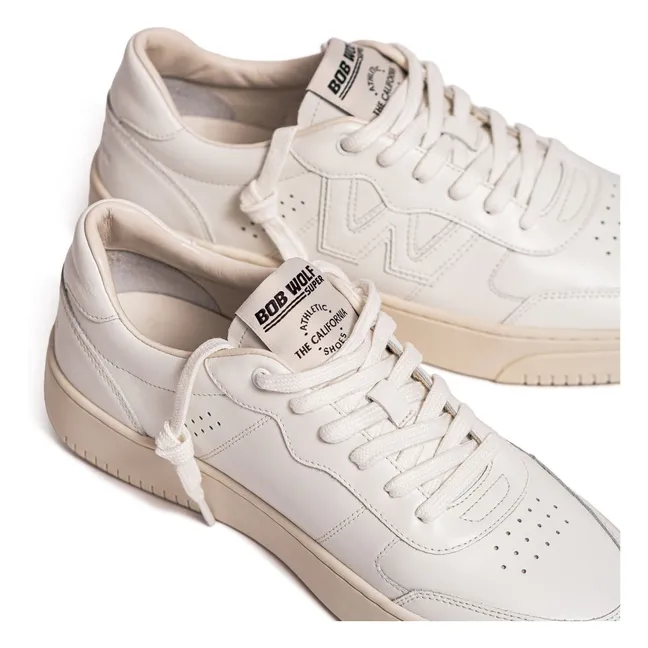 Legacy Leather Sneakers | Blanco