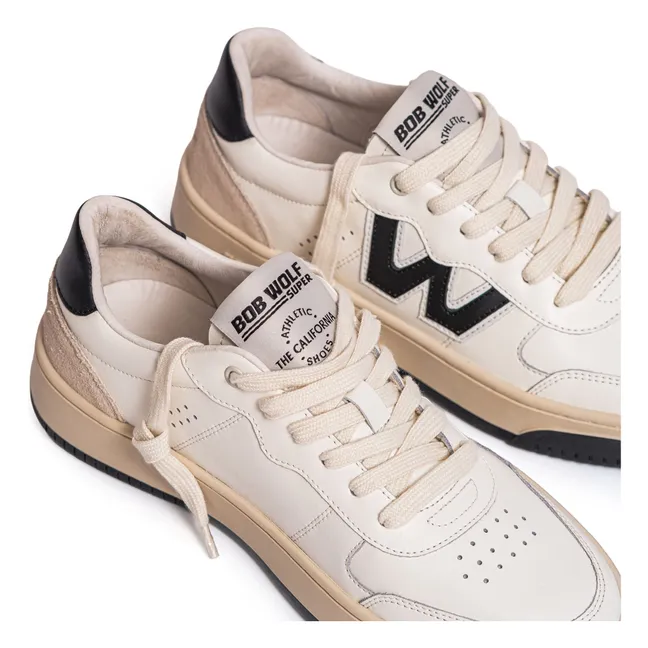 Legacy Leather and Suede Sneakers | Black