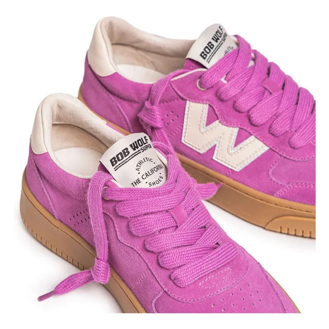 Legacy Zapatillas de ante | Violeta