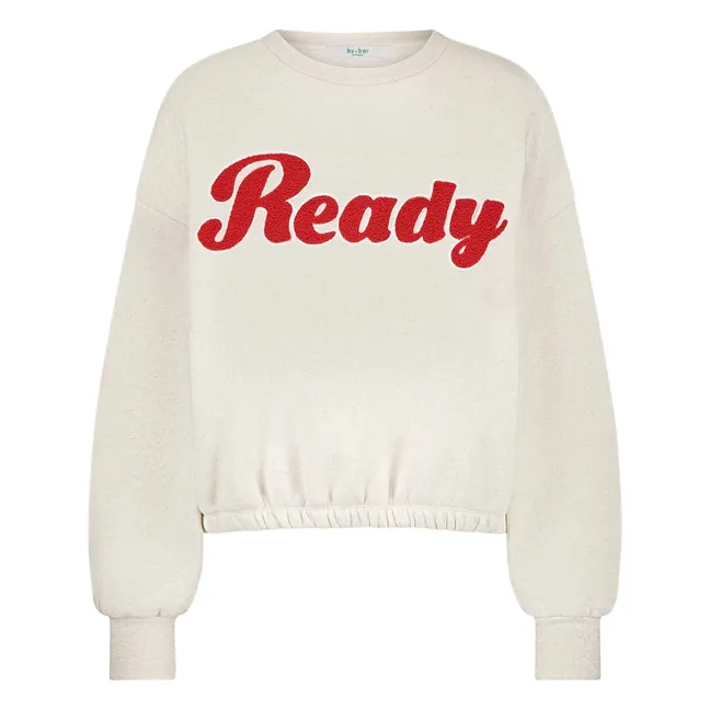 Sweat Bodil Ready | Ecru chiné