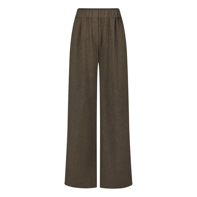 Pantalones Benji Tweed | Marrón