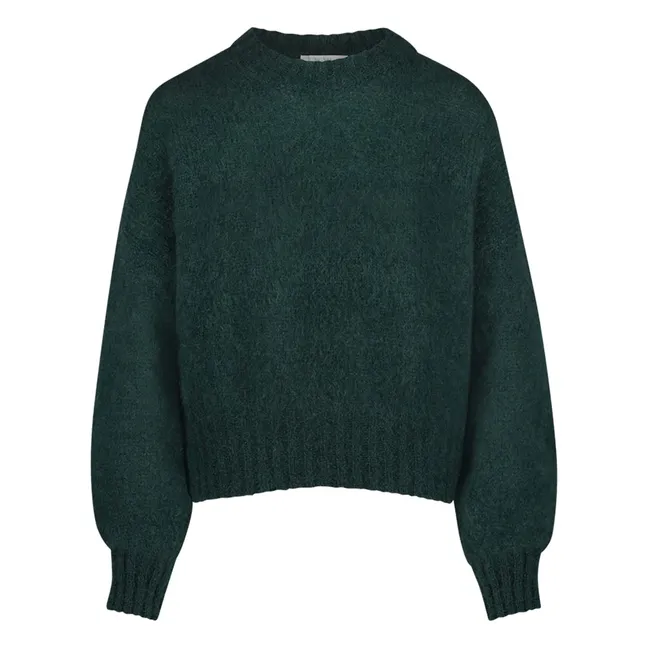 Jersey Sonny Mohair | Verde Oscuro