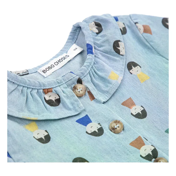 Vestido Pions Jean | Azul Claro- Imagen del producto n°4