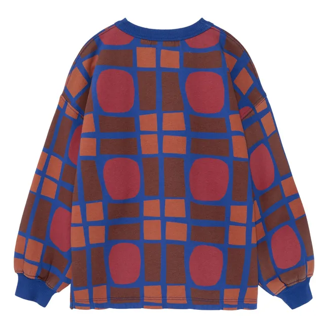 Kaleidoscope sweatshirt | Blue