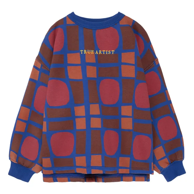 Kaleidoscope sweatshirt | Blue
