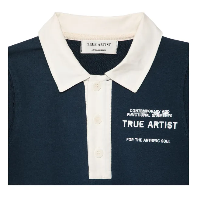 Kleid Nr. 14 Bio-Baumwolle | Navy