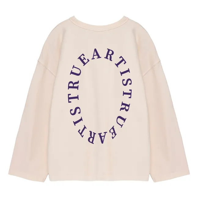 T-shirt N°2 Cotone organico | Avorio