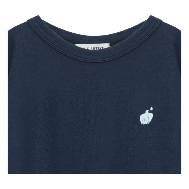 T-shirt N°2 Cotone organico | Blu marino