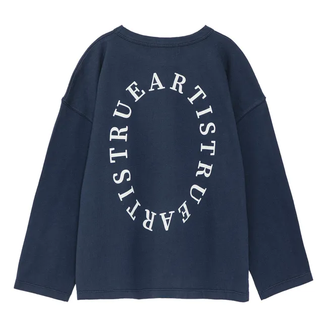 T-shirt N°2 Coton Bio | Bleu marine