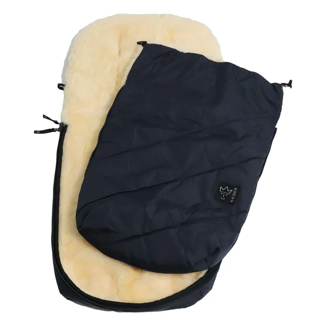 Hugo Lambskin Universal Footmuff | Navy blue