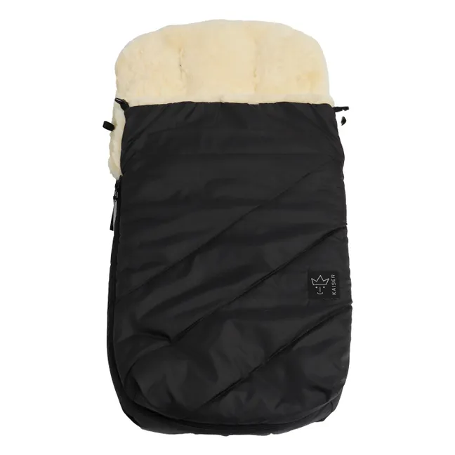 Coprigambe universale in pelle di agnello Hugo | Nero