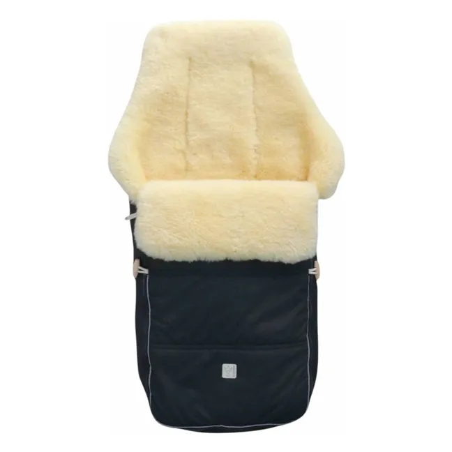 Saco de piel de cordero universal Dublas 2.0 | Negro