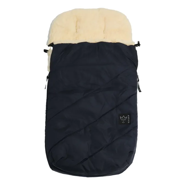 Hugo Lambskin Universal Footmuff | Navy blue