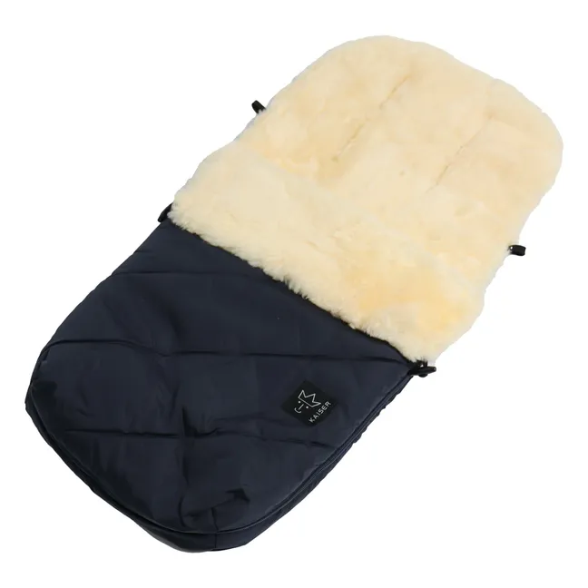 Hugo Lambskin Universal Footmuff | Navy blue