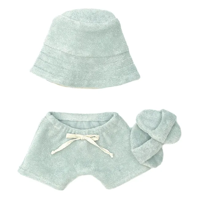 Vestiaire poupon - Ensemble 3 pièces Sun en éponge