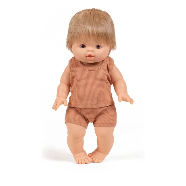 Achille Poupon and his rib knit set