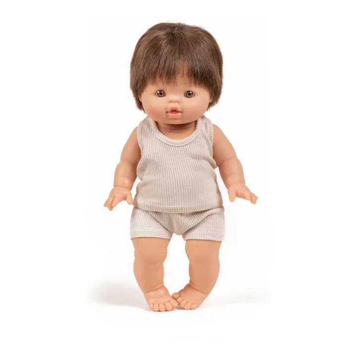 Poupon Jules et son ensemble maille côtelée- Image produit n°0