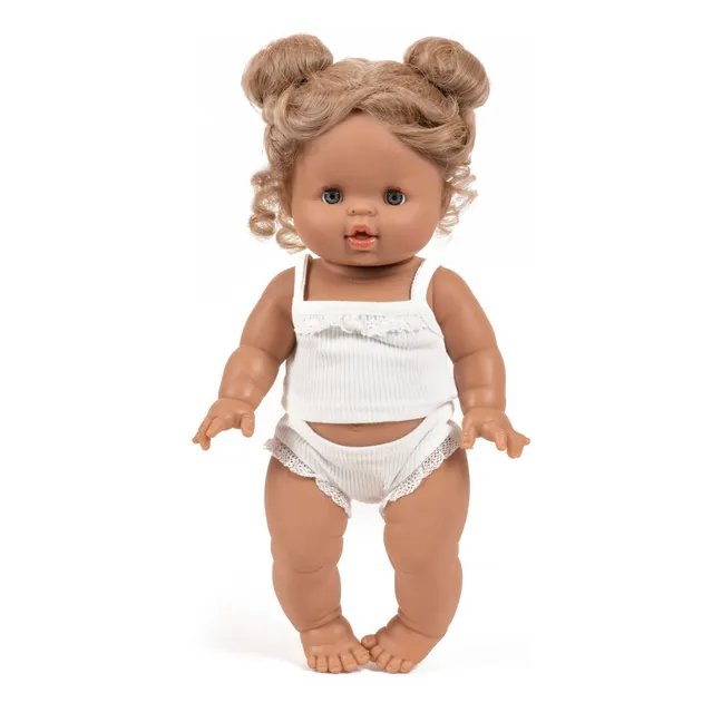 Muñeca Louise con conjunto de punto elástico