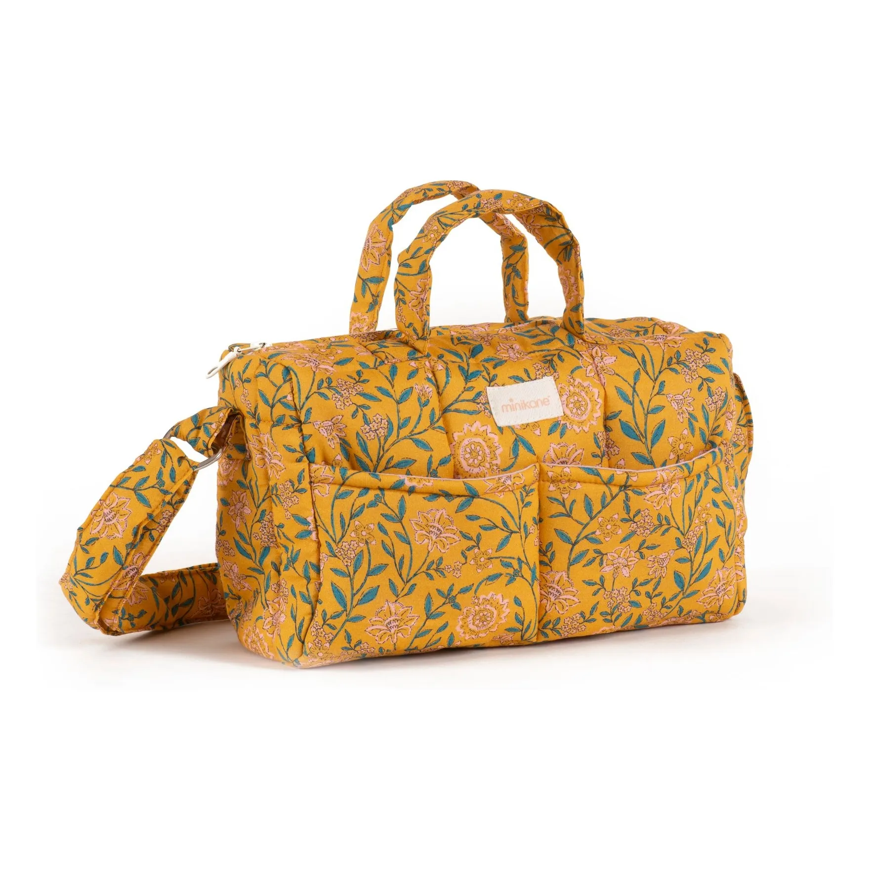 Minikane Multicoloured Fleurs En Liane Doll Changing Bag
