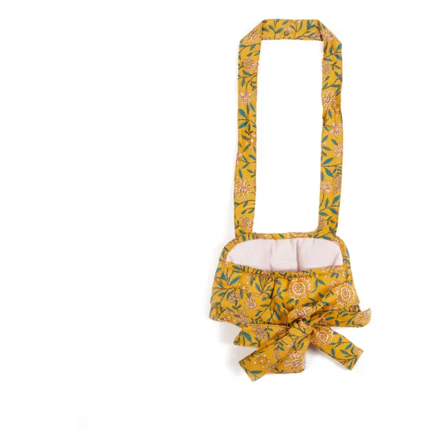 Porte poupée Fleurs en liane 