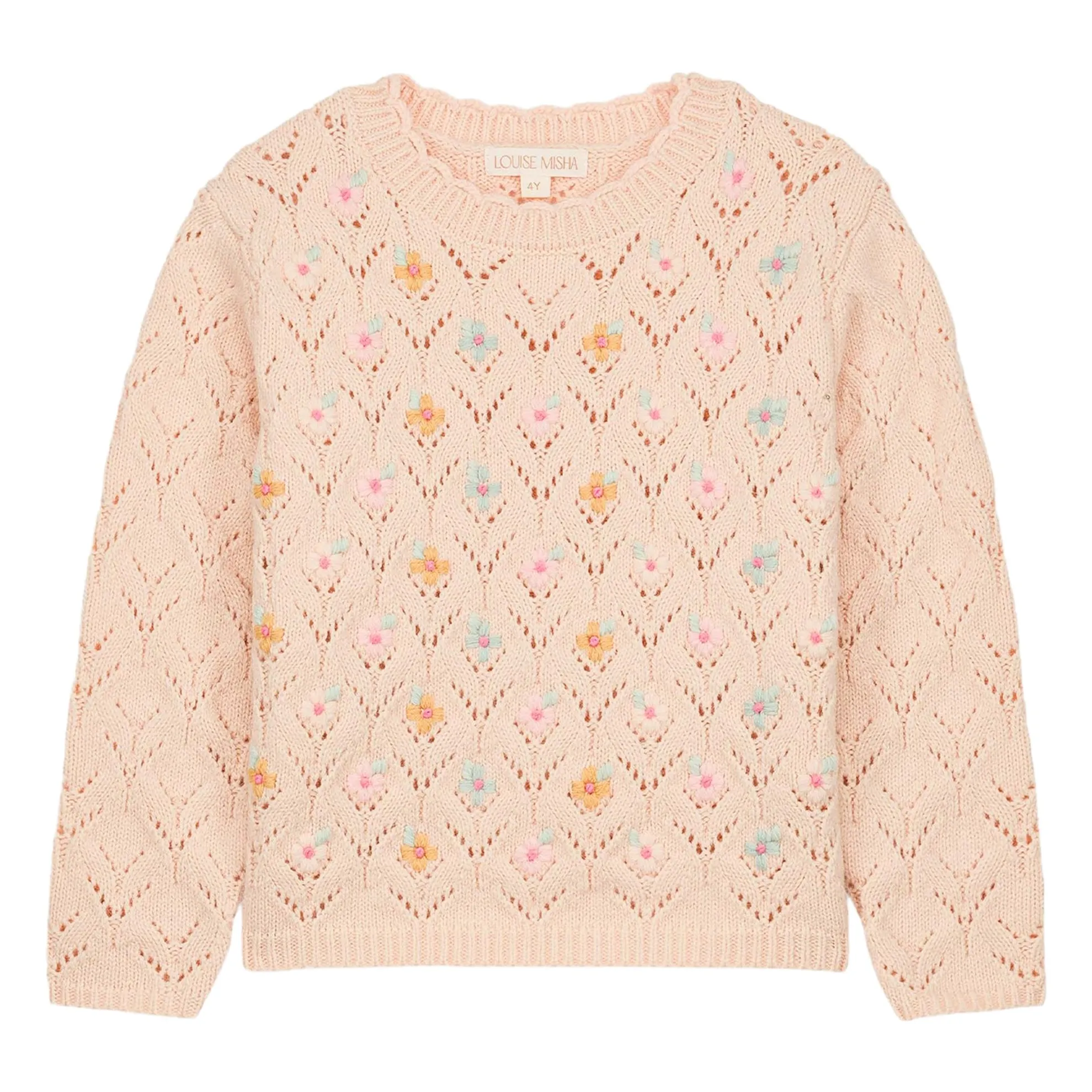 Louise Misha Cream Jadeli Wool Sweater