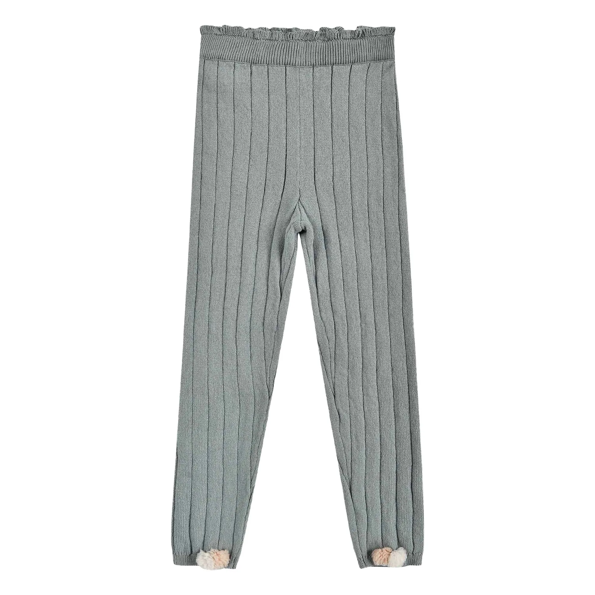 Louise Misha Grey Blue Moldavia Ribbed Legging