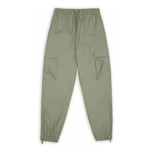 Pantalon Imperméable Cargo Regular W3 | Vert kaki clair
