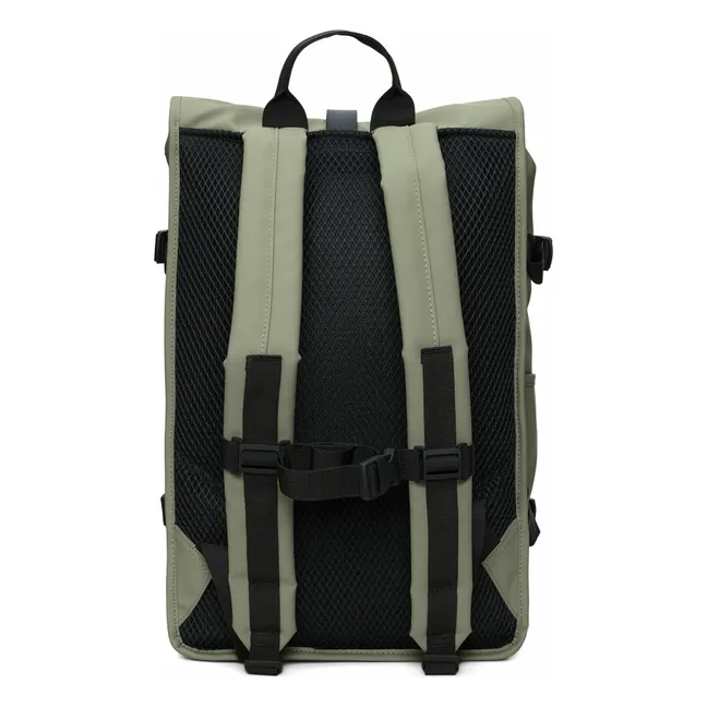 Mochila grande enrollable W3 | Verde militare claro