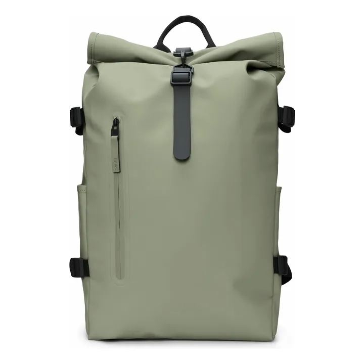 Sac à Dos Rolltop Large W3 | Vert kaki clair- Image produit n°0