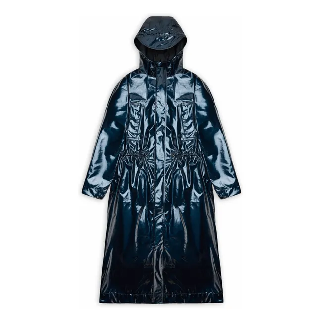 Veste Longue Bold W3 | Bleu abysse