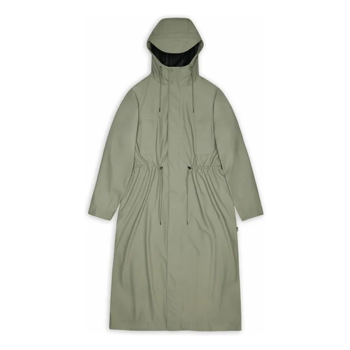 Veste Longue Bold W3 | Vert kaki clair- Image produit n°0